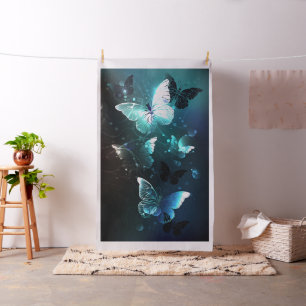 Mint Night Butterflies Tyg