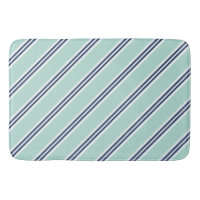 Mint och Blue Preppy Rand Mönster