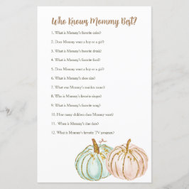Mint och Peach Pumpkin som känner till bästa spel 