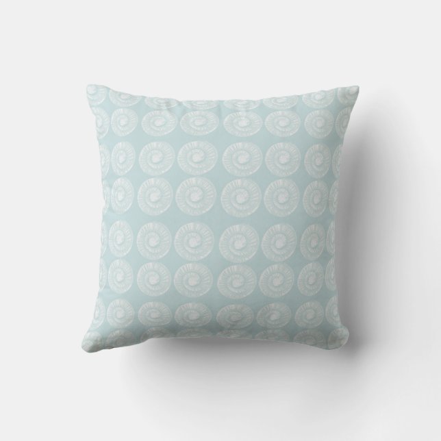 Mint och Swirls Kudde (Baksida)