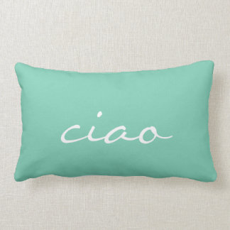Mint och vit Ciao Lumbarkudde