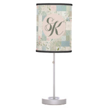 Mint Patchwork Monogram