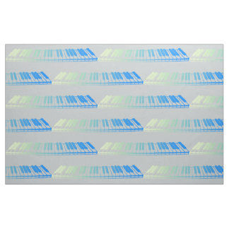 Mint Piano Nycklar Fabric Tyg