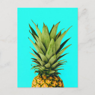 Mint Pineapple Top Postcard Vykort