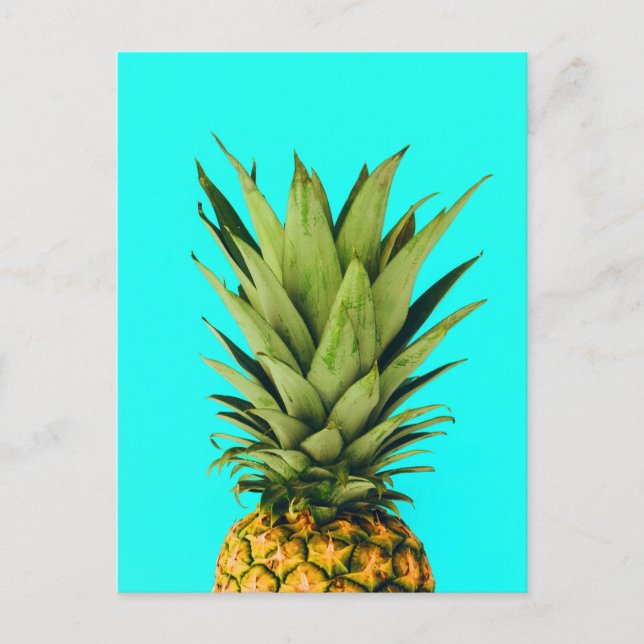 Mint Pineapple Top Postcard Vykort (Framsida)
