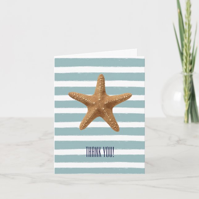 Mint Rand Nautical Starfish Beach Tack (Framsida)