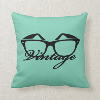 Mint/rosa vintage kudde