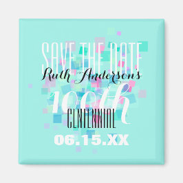 Mint Save the date Centennial Personlig Magnet
