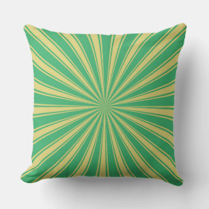 Mint Sol Funky Rays Retro Rand Kudde