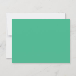 Mint Solid Färg Vykort