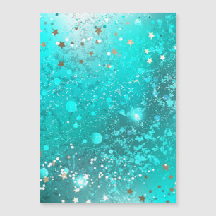 Mint Turcos Foil Background