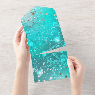 Mint Turcos Foil Background