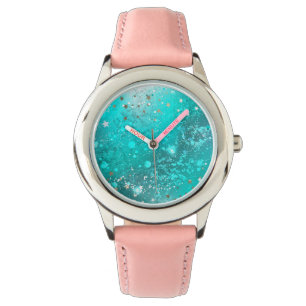 Mint Turcos Foil Background Armbandsur