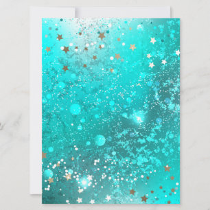 Mint Turcos Foil Background Spara Datumet