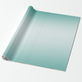 Mint White Ombre Presentpapper