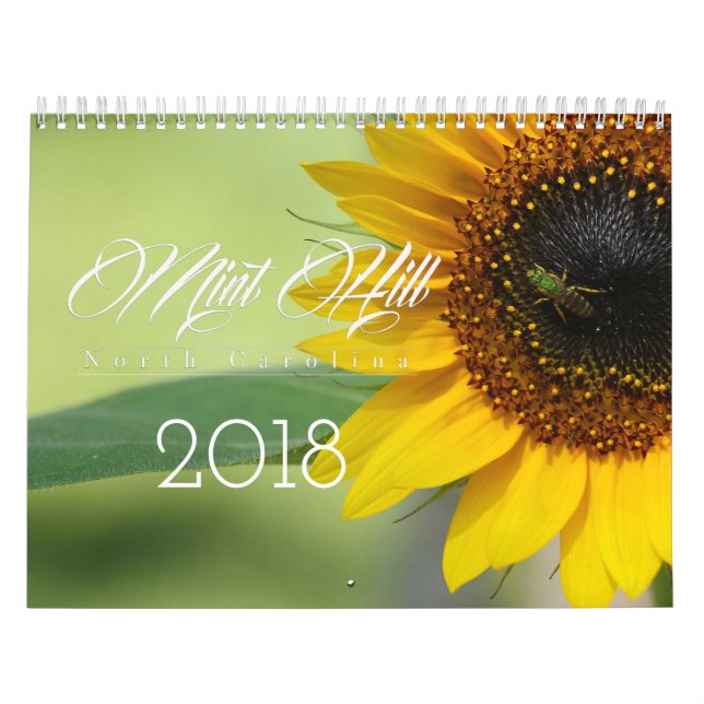 MintbackeNorth Carolina kalendrar Kalender (Omslag)