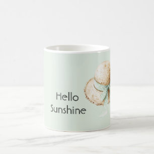 Mintbåge Halmhatt Solsken Kaffemugg