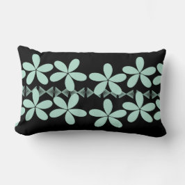 Mintblommasvarten kudder lumbarkudde