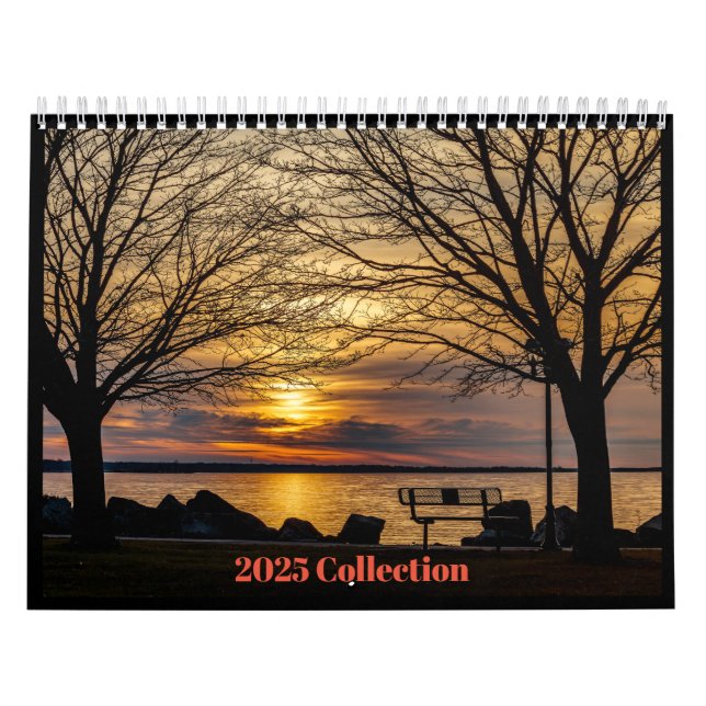 MinterPhotography-12 months in Central NY Calendar Kalender (Omslag)