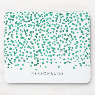 Mintglitterkonfettiar Musmatta