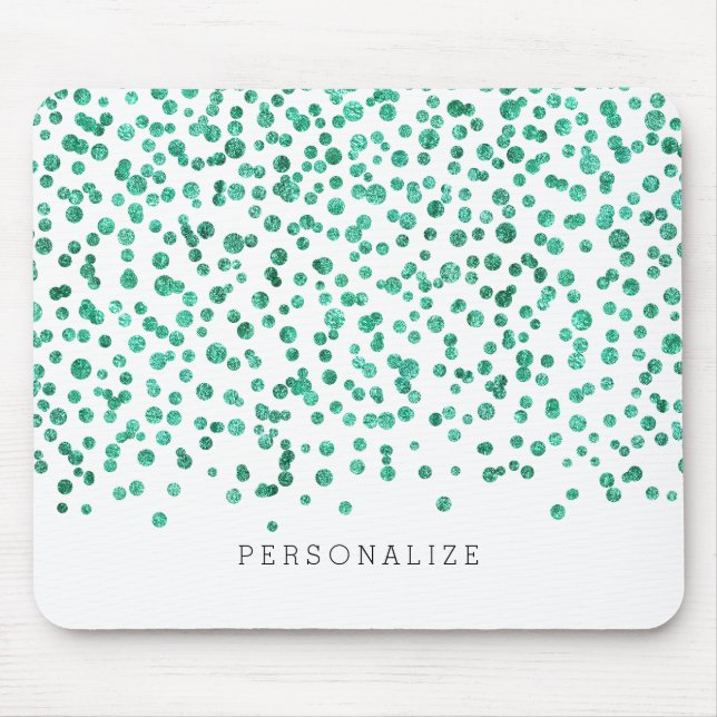 Mintglitterkonfettiar Musmatta (Framsidan)