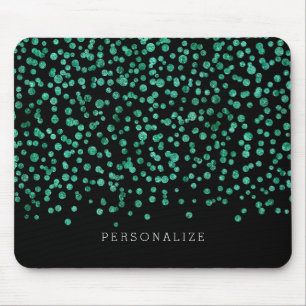 Mintglitterkonfettiar Musmatta