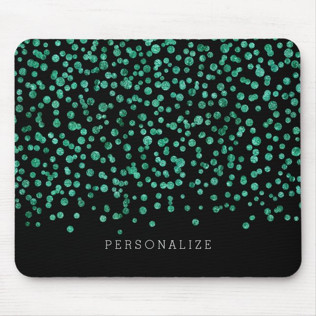 Mintglitterkonfettiar Musmatta (Framsidan)