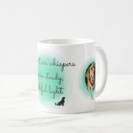 Mintgrön Golden Retriever Personlig Fotografi Kaffemugg