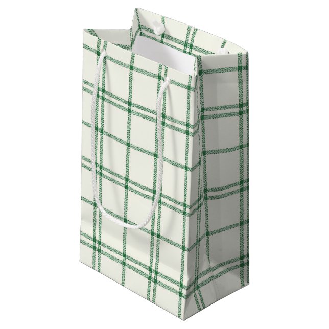 Mintgrön julpläd (Framsidan Vinklad)