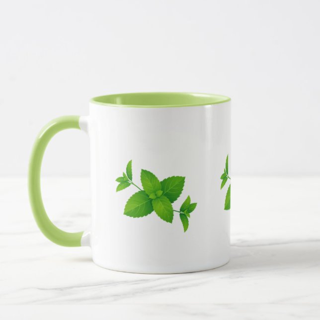 Mintgrön mugg (Vänster)
