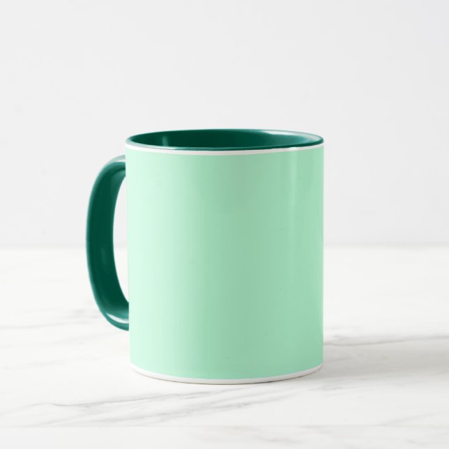 Mintgrön Mugg (Framsida vänster)