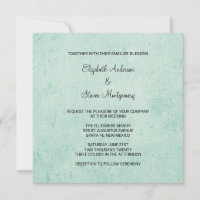 Mintgrön vintagepappersstruktur Bröllop
