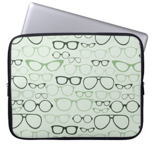 MintHipsterexponeringsglas Laptop Sleeve