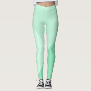 Mintmall för trendigets moderna Elegant Mint-Grönt Leggings
