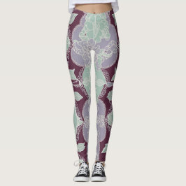 Mintogreen AI art. Leggings