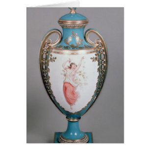 Minton vas, 1862 hälsningskort