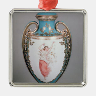 Minton vas, 1862 julgransprydnad metall