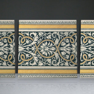 Mintons UK Classical Grecal Blommönster Kakelplatta