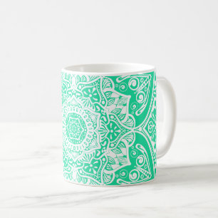 Minty Mandala Kaffemugg