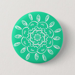 Minty Mandala Knapp