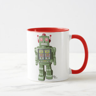 Minty mugg för leksakrobot