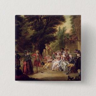 Minueten under Oakträd, 1787 Knapp