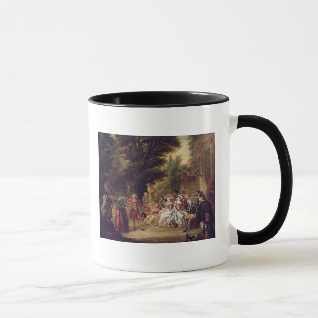 Minueten under Oakträd, 1787 Mugg (Höger)