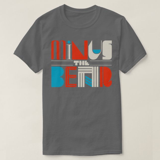 Minus Bear T Shirt (Design framsida)