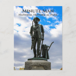 Minute Man Statue, Minute Man National Hist. Park Vykort