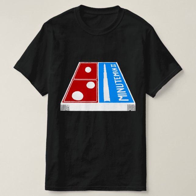 Minuteman Delivery om 30 minuter eller mindre T Shirt (Design framsida)