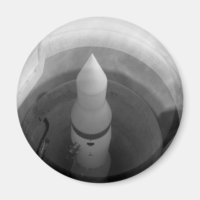 Minuteman Missile Magnet (Framsidan)