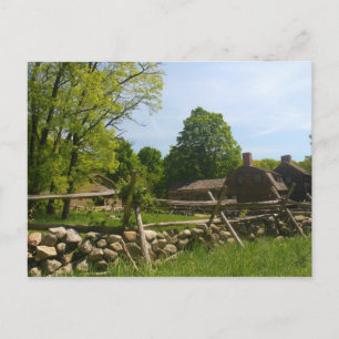 Minuteman National Park Historic Tavern Vykort