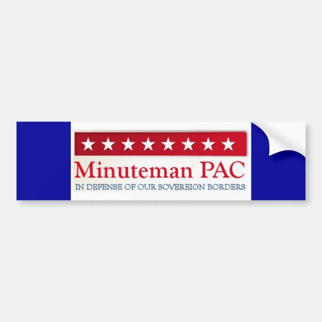 Minuteman PAC Bildekal (Framsidan)