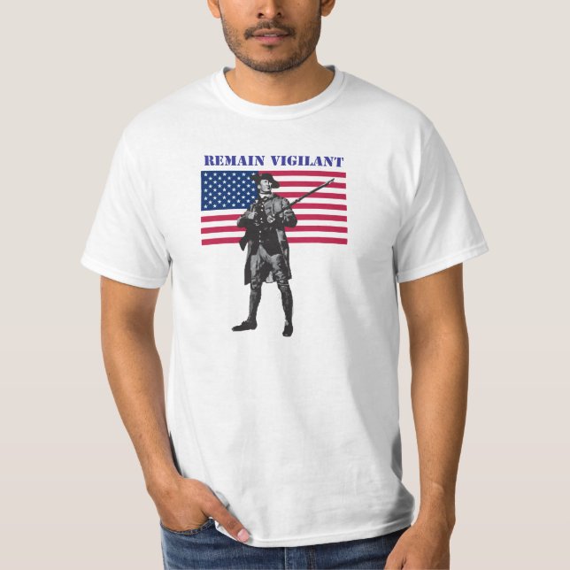 Minuteman Tee Shirt (Framsida)